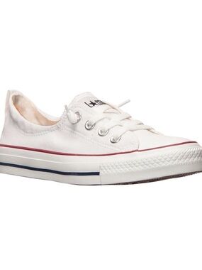 Converse Chuck Taylor Shoreline Slip On White Canvas Sneakers Women’s